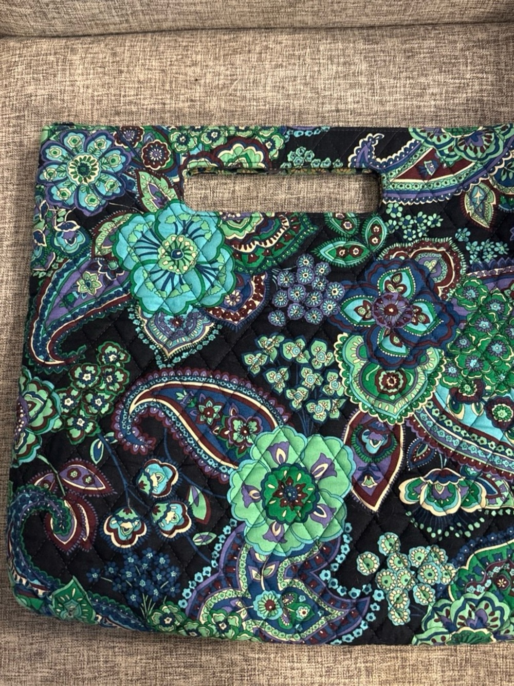 Vera Bradley Blue Rhapsody 2009 Holiday Tote - Picture 2 of 5